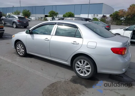 2009 Toyota Corolla Le из США, поврежденный, VIN 2T1BU40E79C040157